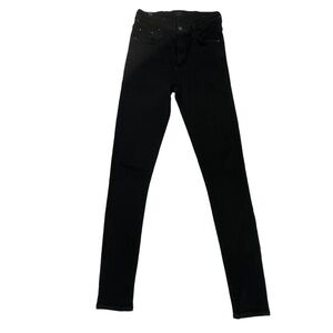 Citizens Of Humanity Black Rocket High-Rise Skinny Jeans Size 25 Women's